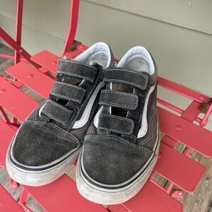 Velcro vans women’s 6.5 men’s 5